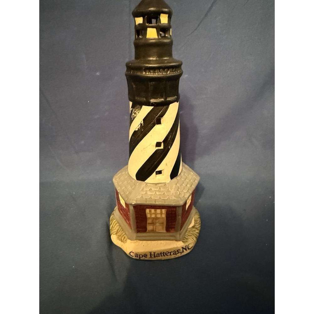 Cape Hatteras‎ North Carolina Lighthouse Lamp 7.5" Ceramic Figurine